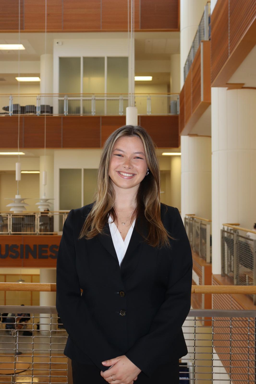 Amelia McMahon at the Gies College of Business